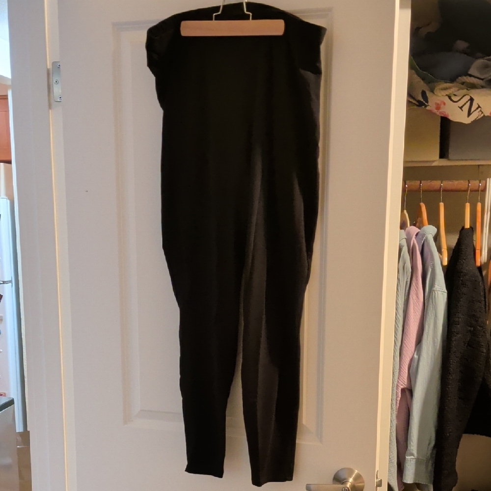 Torrid Black Maternity Leggings
